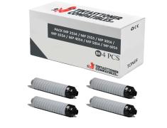 Compatível PACK 4X Ricoh Aficio MP 2554 / MP 2555 / MP 3054 / MP 3554 / MP 4054 / MP 5054 / MP 6054 Preto