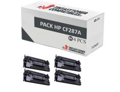 Compatível Pacote 4x Toner HP CF287A
