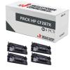 Compatível Pacote 4x Toner HP CF287X
