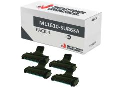 Compatível Pacote 4x Toner ML-1610 / ML-2010 / SCX-4521