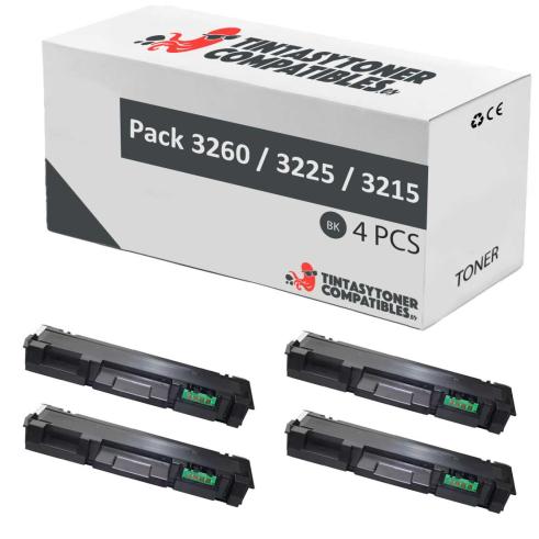 Compatível Pack 4x Xerox 3260/3225/3215