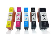 Pacote Compatível 5 x Canon PGI 520 CLI 521