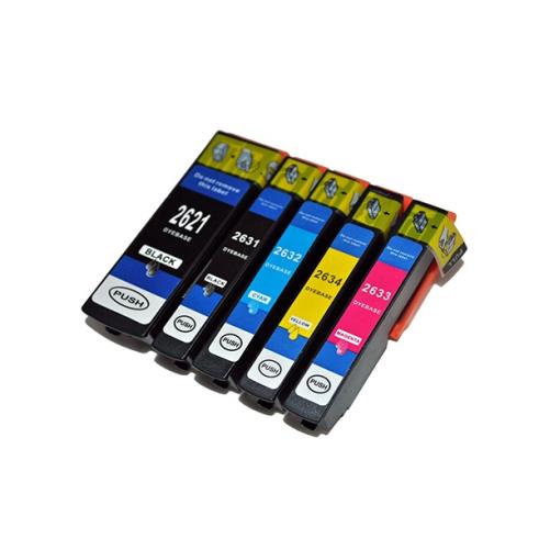 Pacote Compatível 5 x EPSON T2621 2631/2/3/4