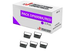 Compatível Pack 5x Fita Matricial CITIZEN DP600 Púrpura