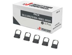 Compatíveis PACK 5X Cinta Matricial FUJITSU DL1100 Preto