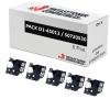 Compatível PACK 5X Dymo D1 45013 Preto / Branco
