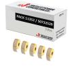Compatível PACK 5X DYMO LABELWRITER 11352 Etiquetas para Pastas de Papel Térmico