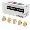 Compatível PACK 5X DYMO LABELWRITER 99010 Etiquetas de Endereço Standard em Papel Térmico
