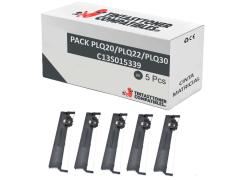 Compatível Pack 5x Epson PLQ 20/PLQ 22/PLQ 30 Fita Matricial Preta