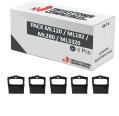 Compatível Pack 5x OKI ML120 / ML182 / ML280 / ML3320 Preto Fitas Matriciais