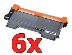 Pacote compatível 6 x BROTHER TN-2010 XL