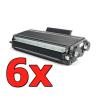 Pacote compatível 6 x Brother TN-3480 / TN-3430