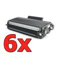 Pacote compatível 6 x Brother TN-3480 / TN-3430