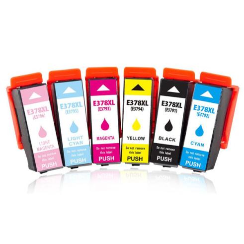 Pacote Compatível 6 x Epson 378XL