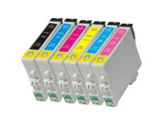 Pacote compatível 6 x EPSON T0481/2/3/4/5/6