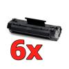Pacote compatível 6 x HP C3906A