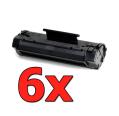 Pacote compatível 6 x HP C3906A
