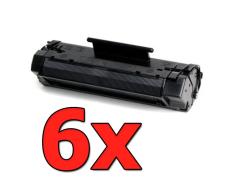 Pacote compatível 6 x HP C3906A