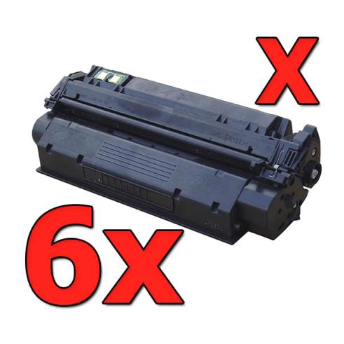 Pacote compatível 6 x HP C7115X Preto