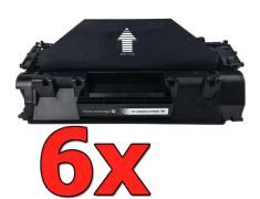 Pacote compatível 6 x HP CF280A Premium