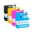 Compatível Pacote 8 x Brother LC1000 / LC970