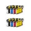 Pacote compatível 8 x BROTHER LC-227 / LC-225
