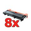 PACK compatível 8 X BROTHER TN-2420