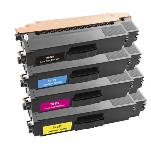 Pacote compatível 8 x BROTHER TN-325 TN-320