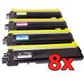 Pacote compatível 8 x BROTHER TN-230 TN-210