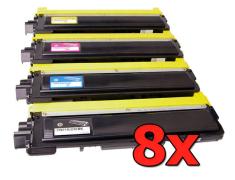 Pacote compatível 8 x BROTHER TN-230 TN-210