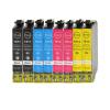 Pacote compatível 8 x EPSON T1811 / 2/3/4 18XL
