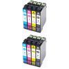 Pacote 8 x EPSON T502XL COMPATÍVEL