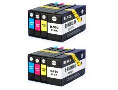 Pacote compatível 8 x HP 950 XL e 951 XL