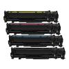 Pacote compatível 8 x HP CF350 / 1/2 / 3A remanufaturado