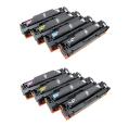 Pacote compatível 8 X HP CF530/1/2/3A Premium (205A)
