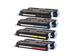 Pacote compatível 8 x HP Q6000 / 1/2 / 3A