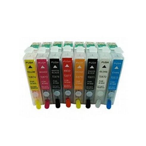 Compatível Pack 8x Epson T0870/1/2/3/4/7/8/9