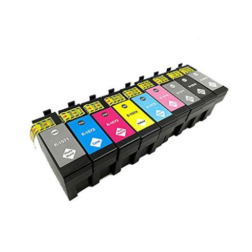 PACOTE COMPATÍVEL EPSON T1571 / 2/3/4/5/6/7/8/9