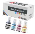 Compatível PACK Brother BTD180 Frasco de Tinta