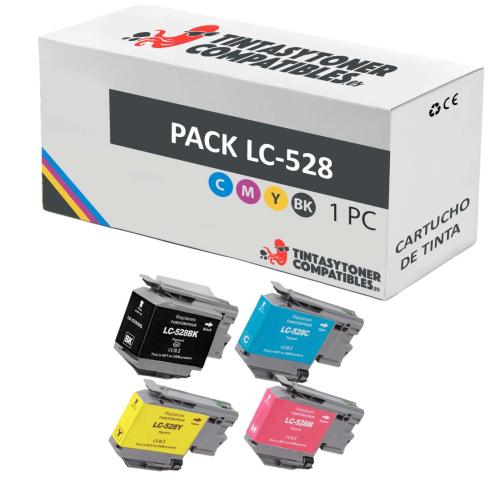 Compatível PACK Brother LC528