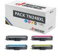Compatível Pack Brother TN248XL