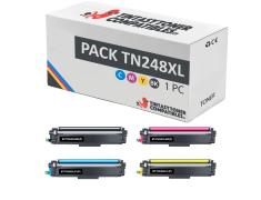 Compatível Pack Brother TN248XL