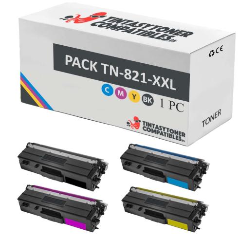 Compatível PACK Brother TN821XXL