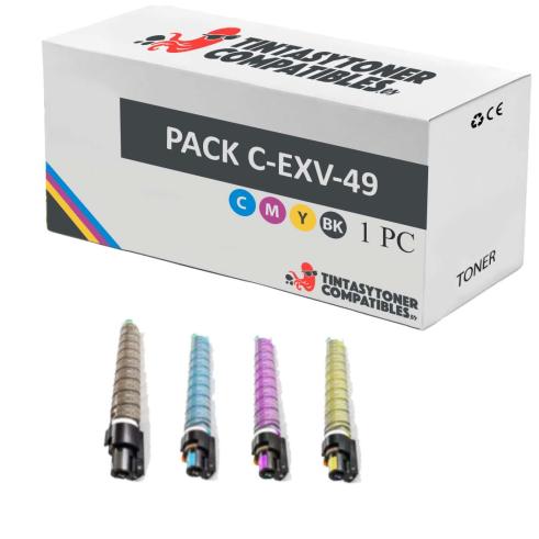 Compatível Pack Canon C-EXV49