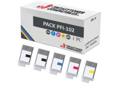 Compatível PACK Canon PFI-102