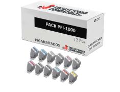 Compatível PACK Canon PFI1000 Pigmentado