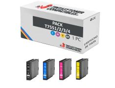 Compatível Pack Epson T7551/2/3/4