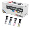 Compatível Pacote Epson T9451/2/3/4 Tinta Pigmentada