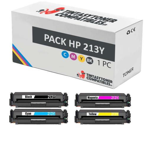 Compatível Pacote HP 213Y / HP W2130/1/2/3Y