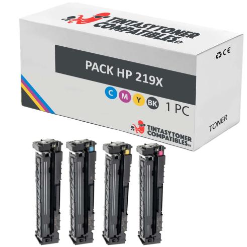 Compatível Pacote HP 219X - HP W2190/1/2/3X